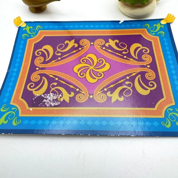Re-ment Fairytale Sweets Set #10 2007 Magic Carpet Lamp Snake & Donuts - Picture 7 of 7
